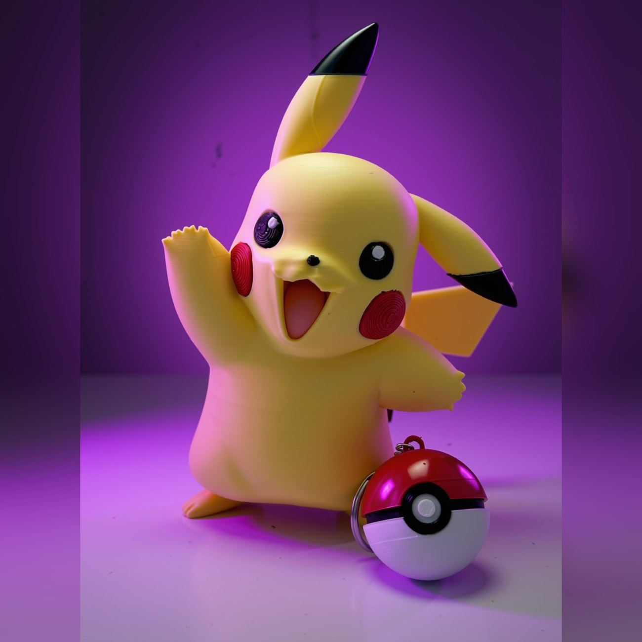 Pikachu — Estátua 3D Pokémon