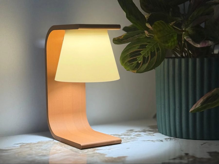 Luminária Moderna 3D com LED