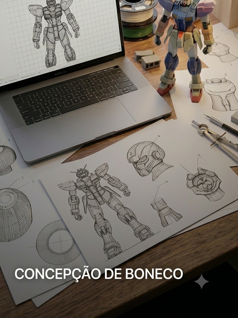 Concepção de Boneco
